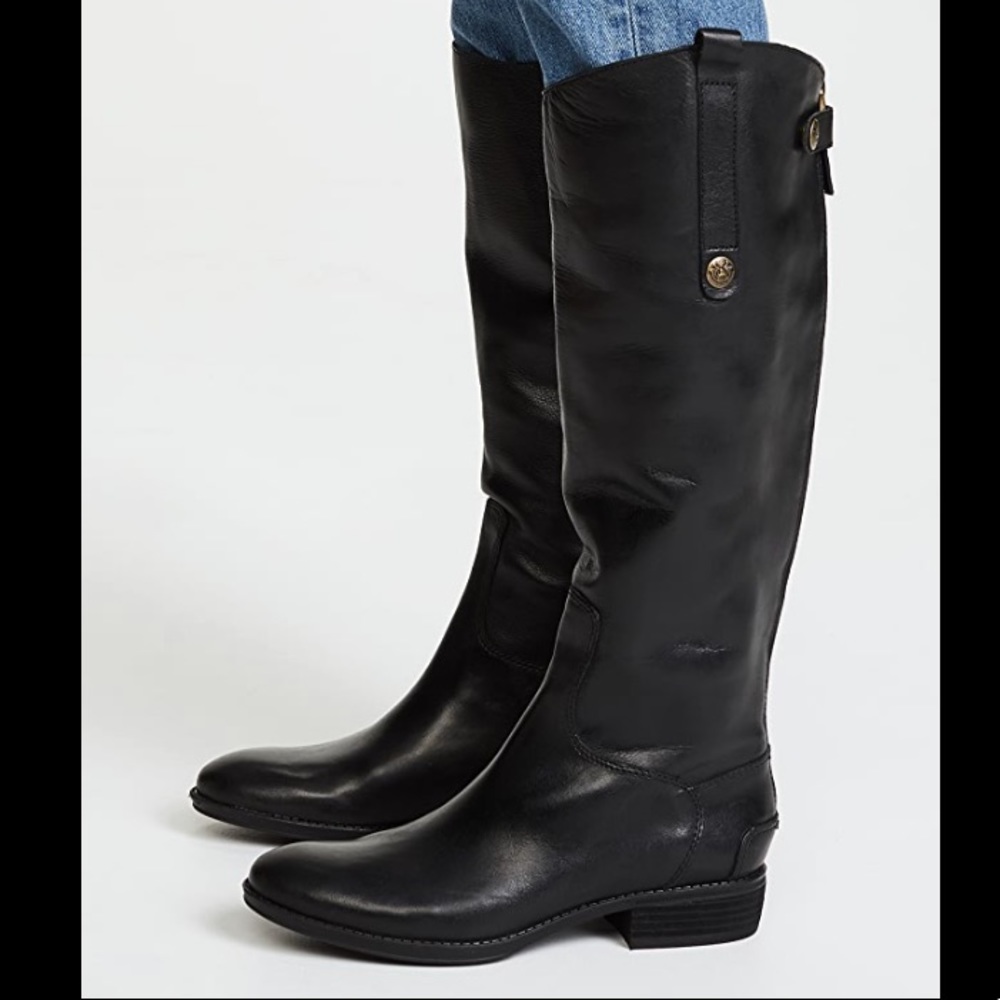 Sam Edelman Black Penny Boots
